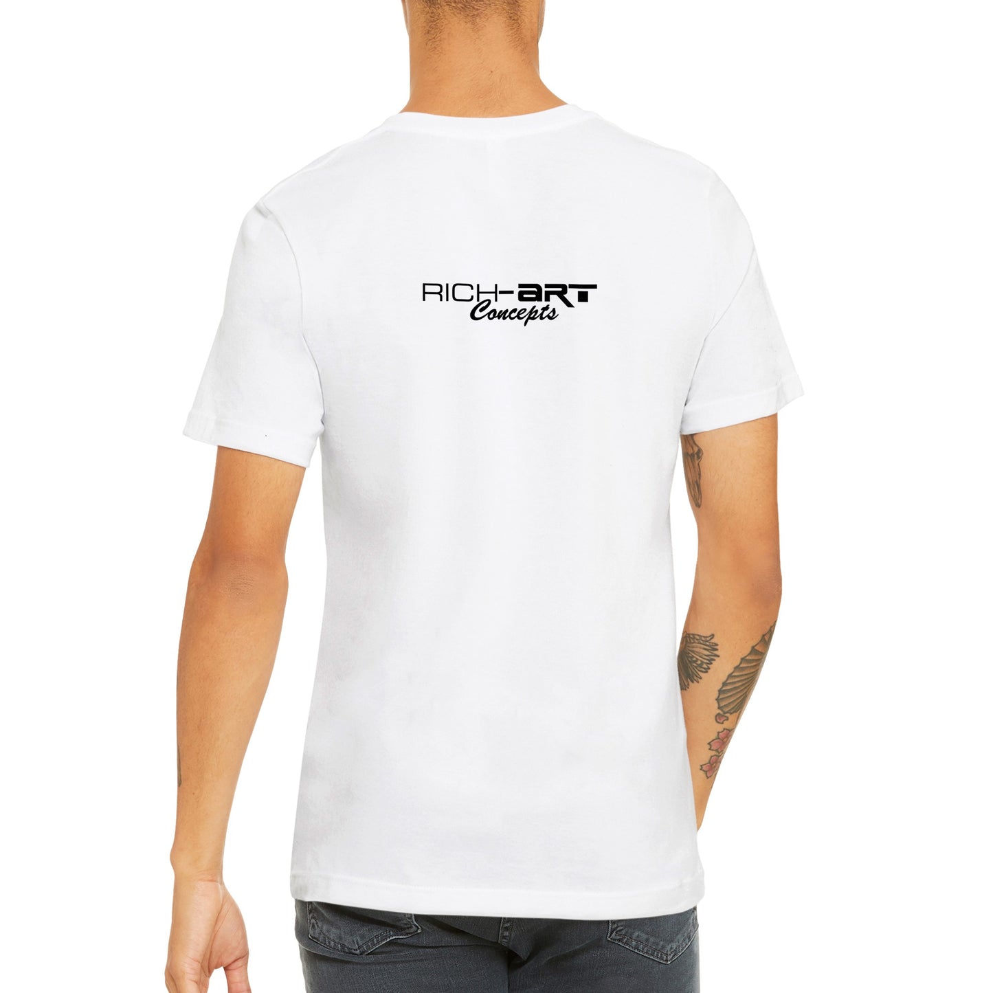 Rich-Art Premium Unisex T-shirt (White)