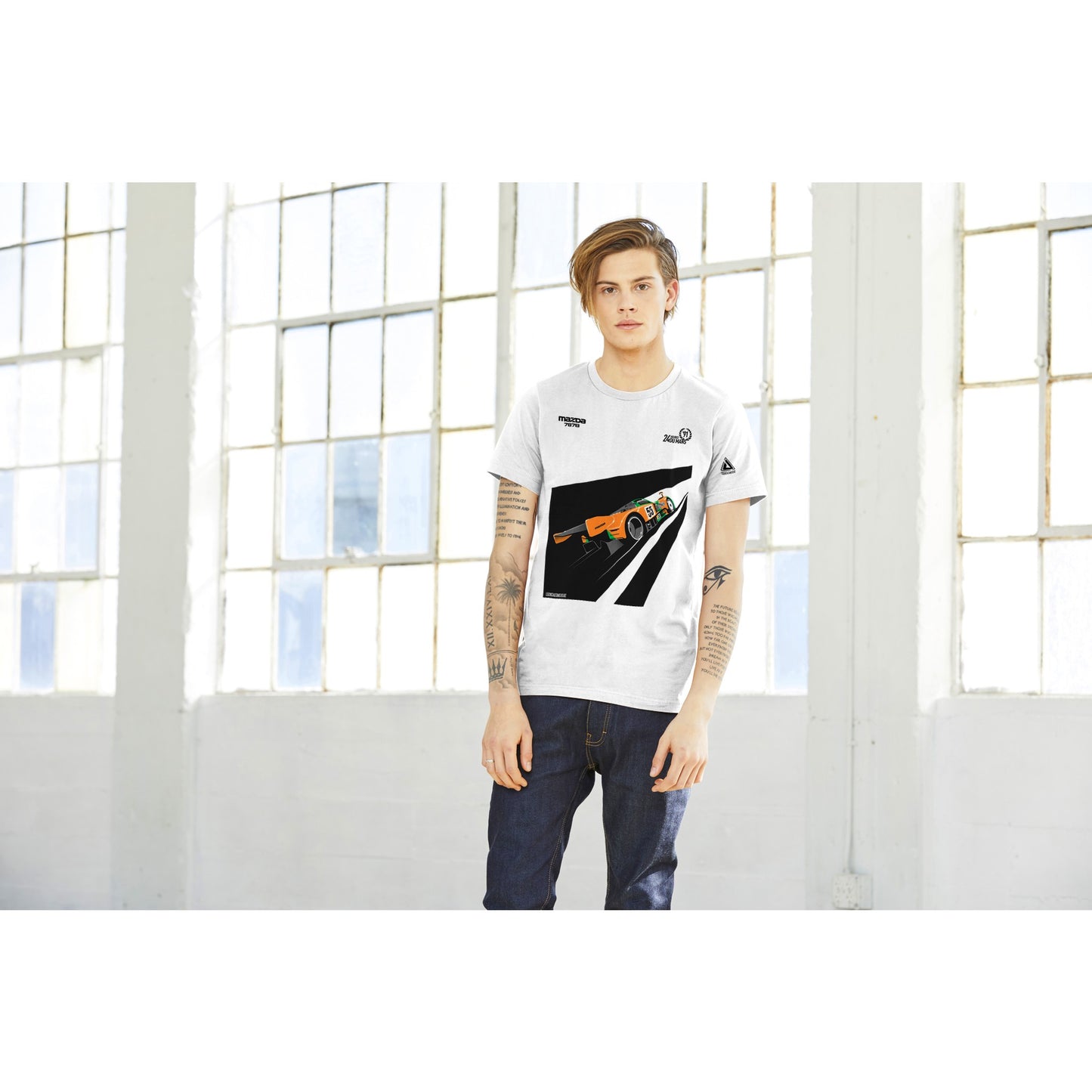 Mazda 787B - Premium Unisex T-shirt (White)