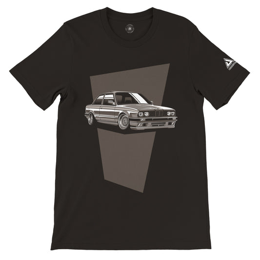 BMW E30 - Premium Unisex T-shirt (Black)