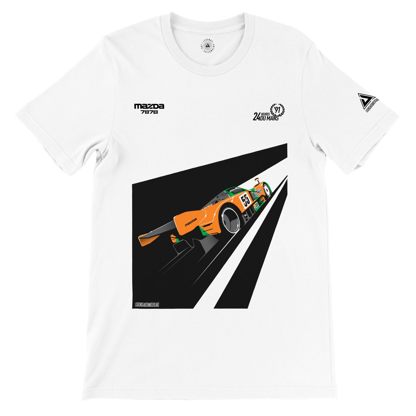 Mazda 787B - Premium Unisex T-shirt (White)