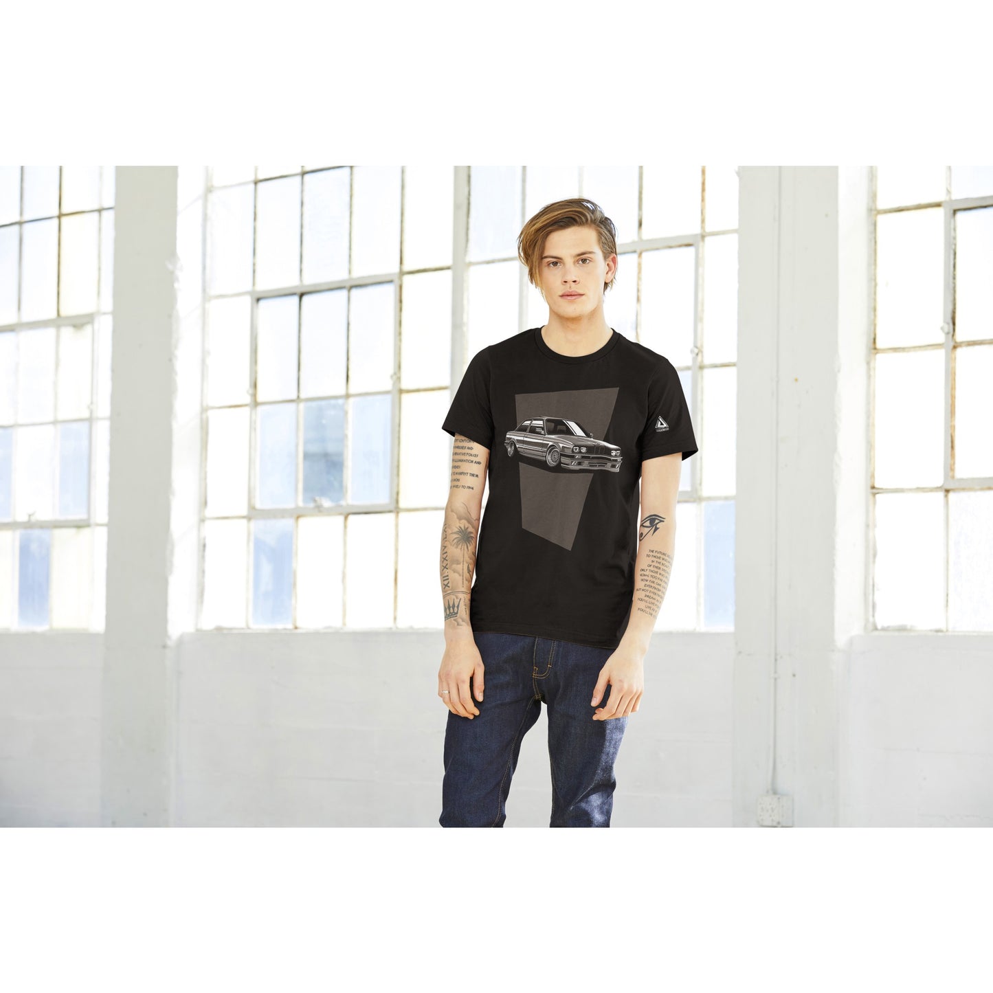 BMW E30 - Premium Unisex T-shirt (Black)