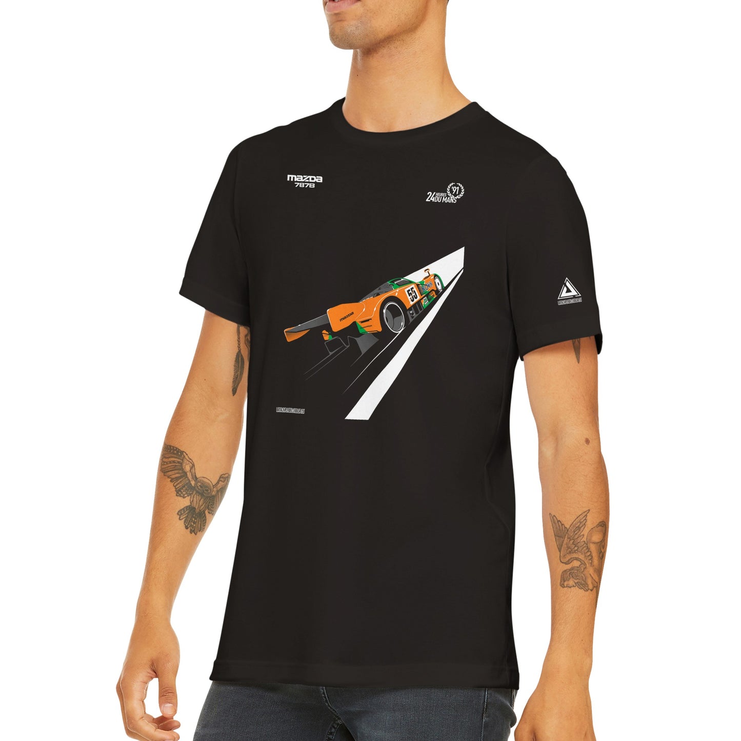 Mazda 787B - Premium Unisex T-shirt (Black)