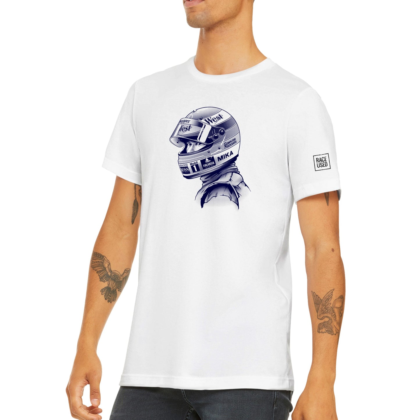 Mika Hakkinen - Premium Unisex T-shirt