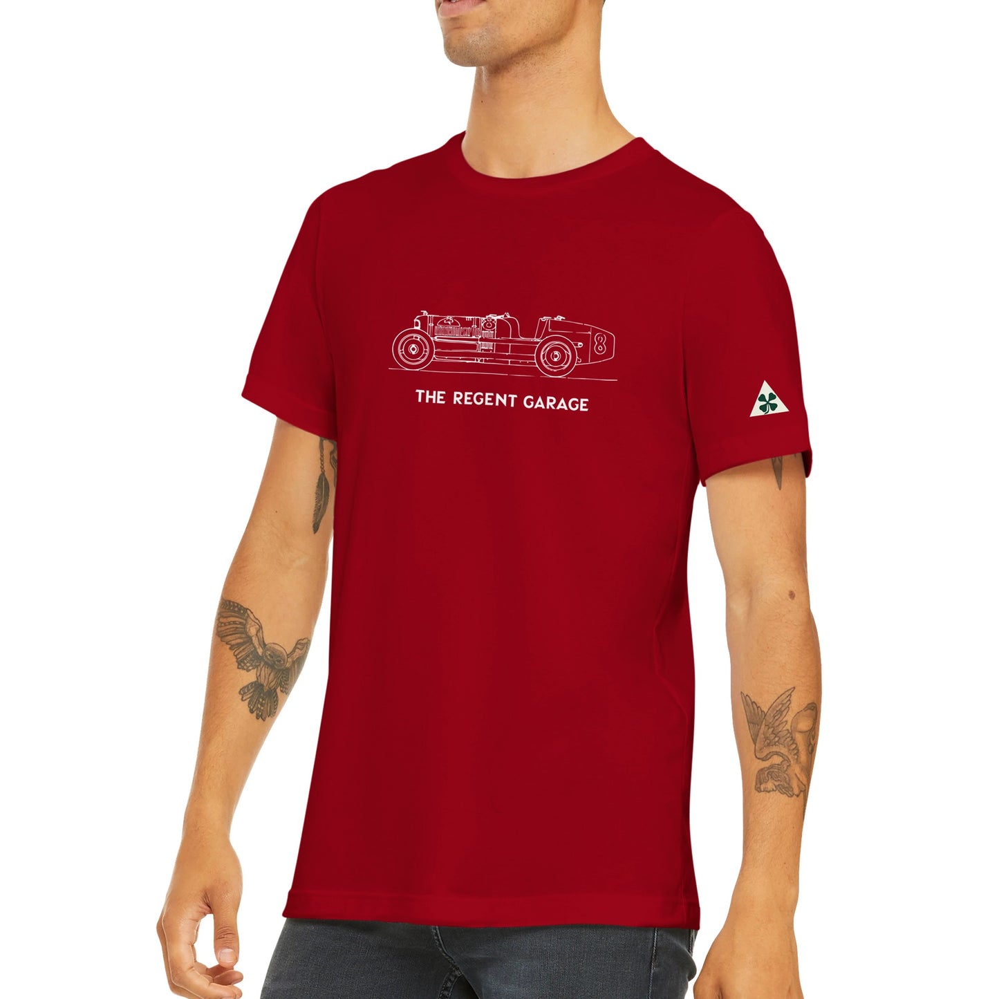 The Regent Garage - Alfa Romeo P2 Premium Crewneck T-shirt