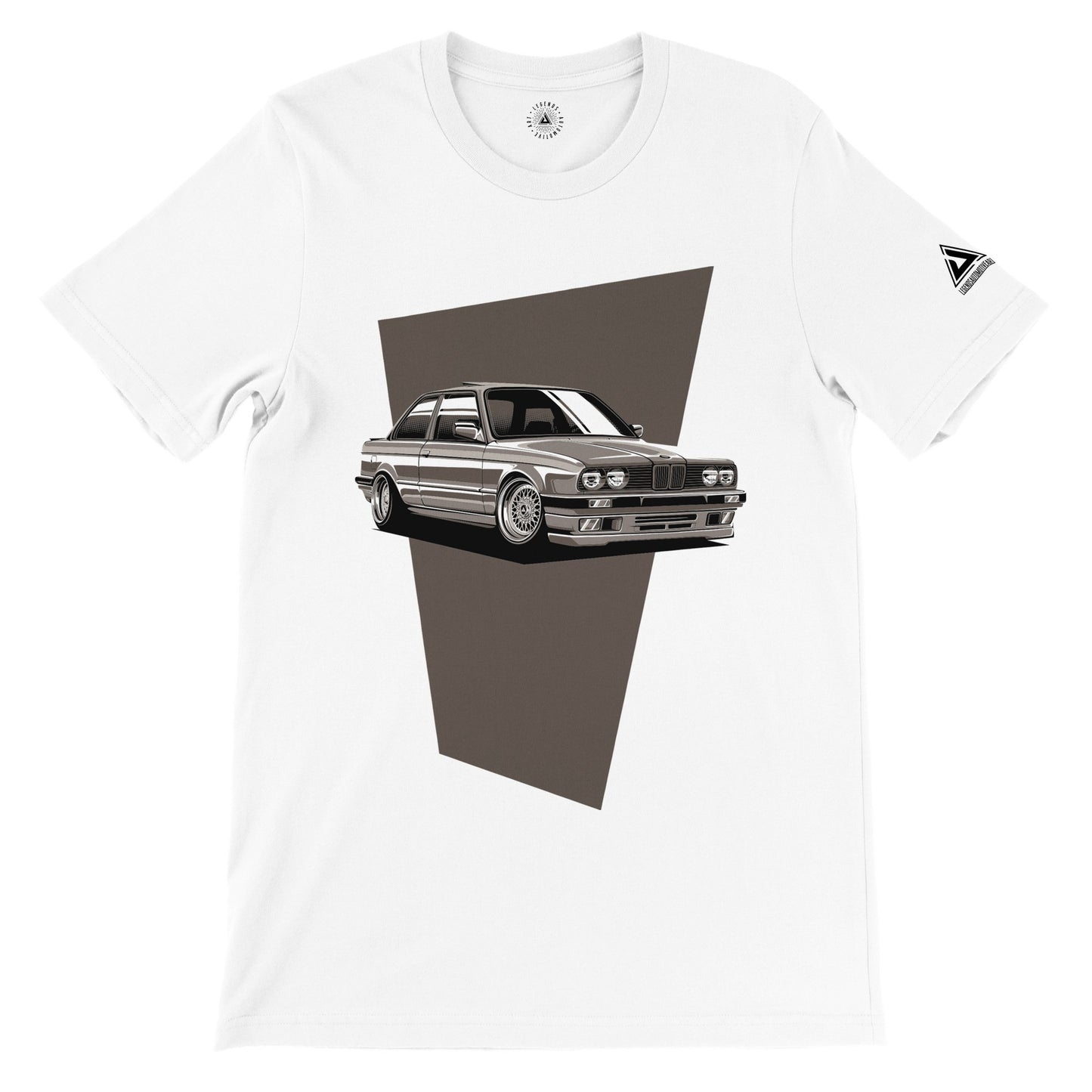 BMW E30 - Premium Unisex T-shirt (White)