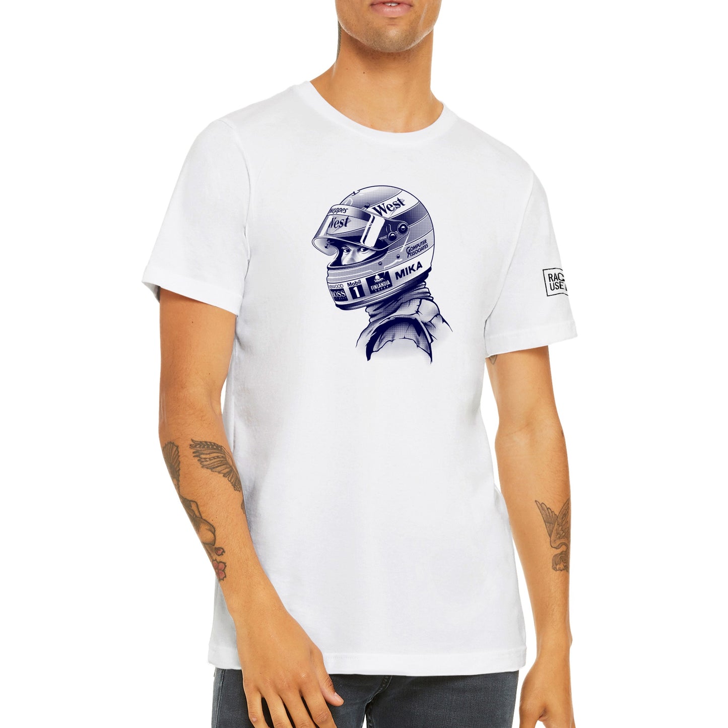 Mika Hakkinen - Premium Unisex T-shirt