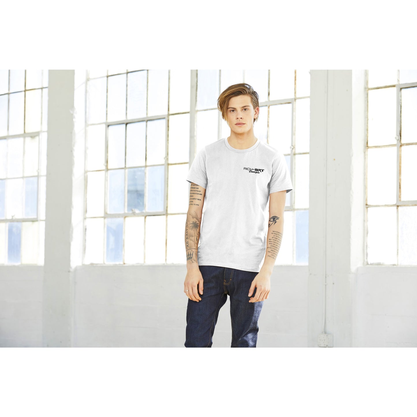 Rich-Art Premium Unisex T-shirt (White)