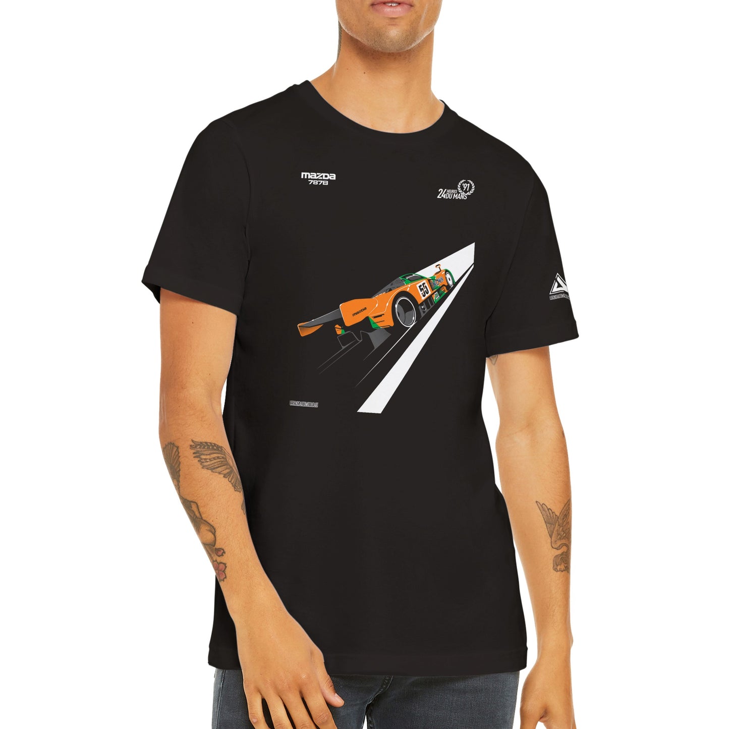 Mazda 787B - Premium Unisex T-shirt (Black)