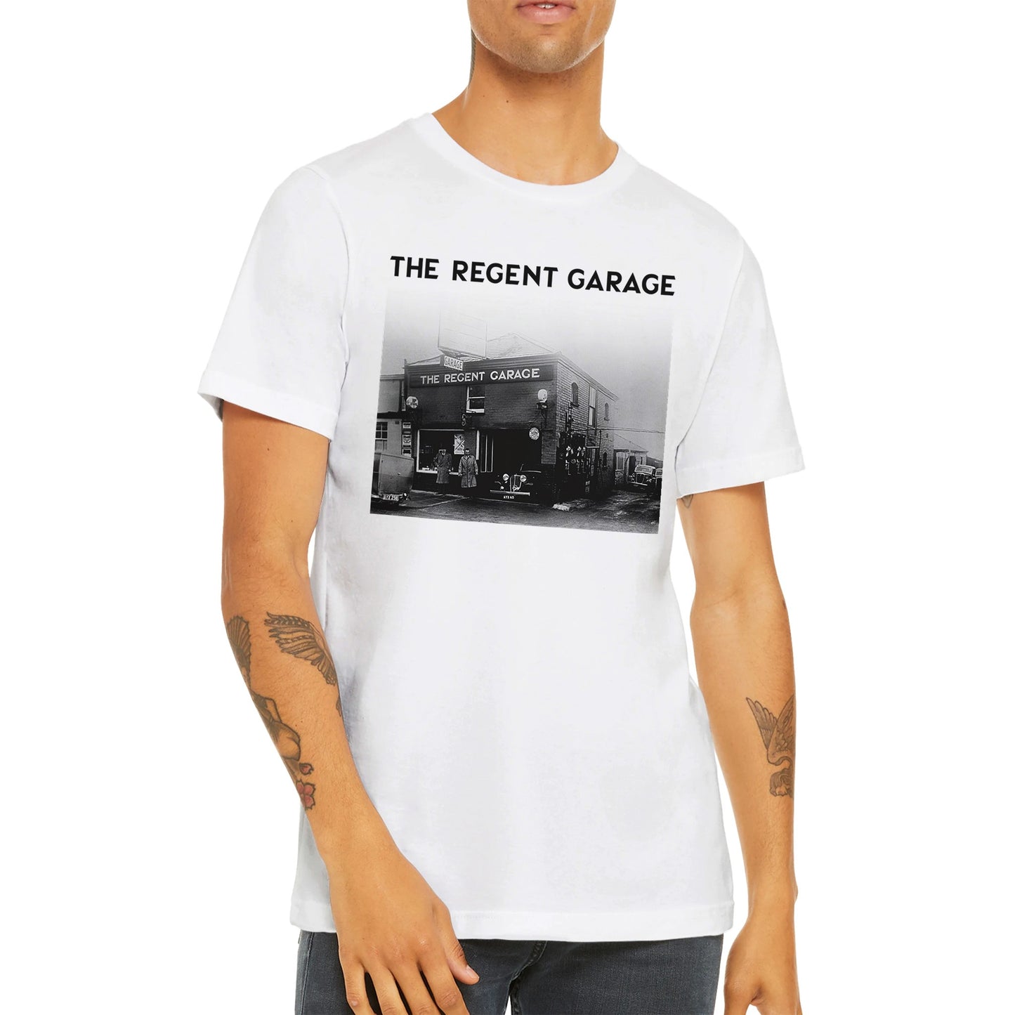 The Regent Garage - Premium Crewneck T-shirt