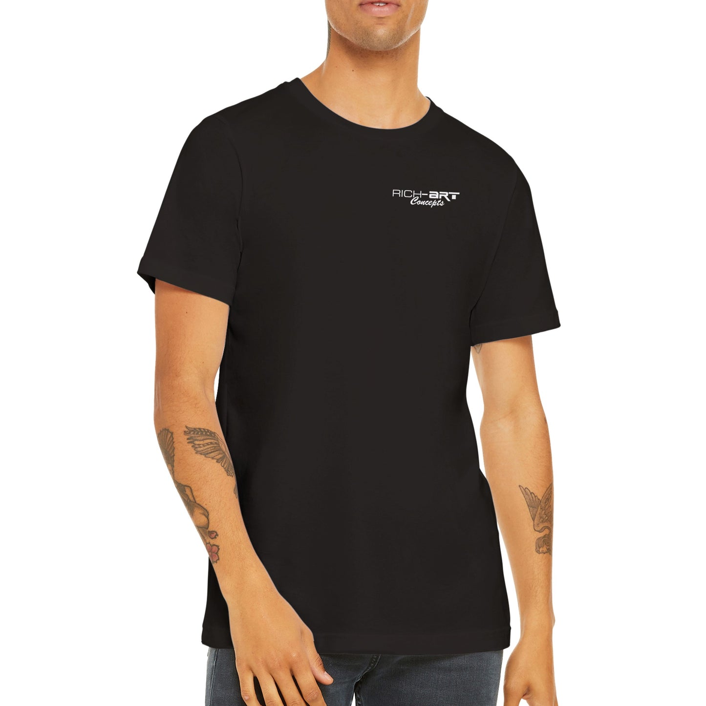 Rich-Art Premium Unisex T-shirt (Black)