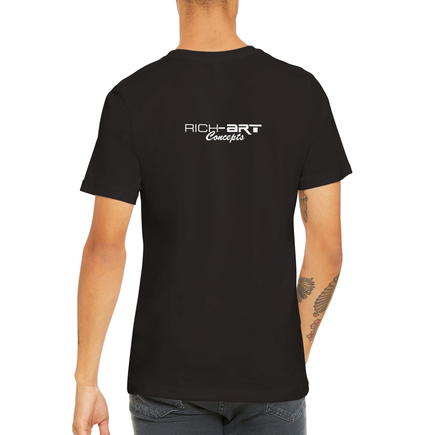 Rich-Art Premium Unisex T-shirt (Black)