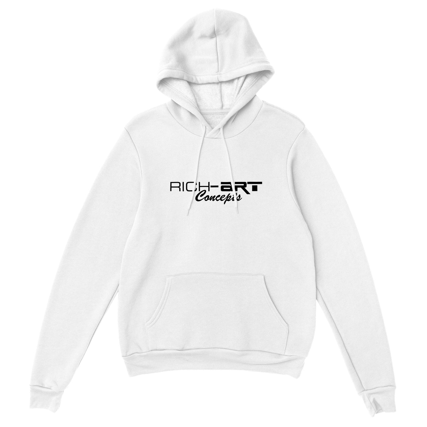 Rich-Art Unisex Hoodie (White)