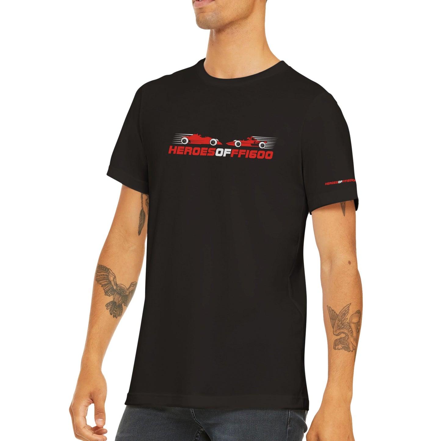 Heroes of FF1600 - Premium Unisex T-shirt (black)
