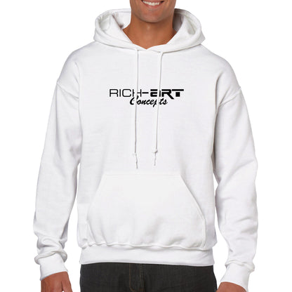 Rich-Art Unisex Hoodie (White)