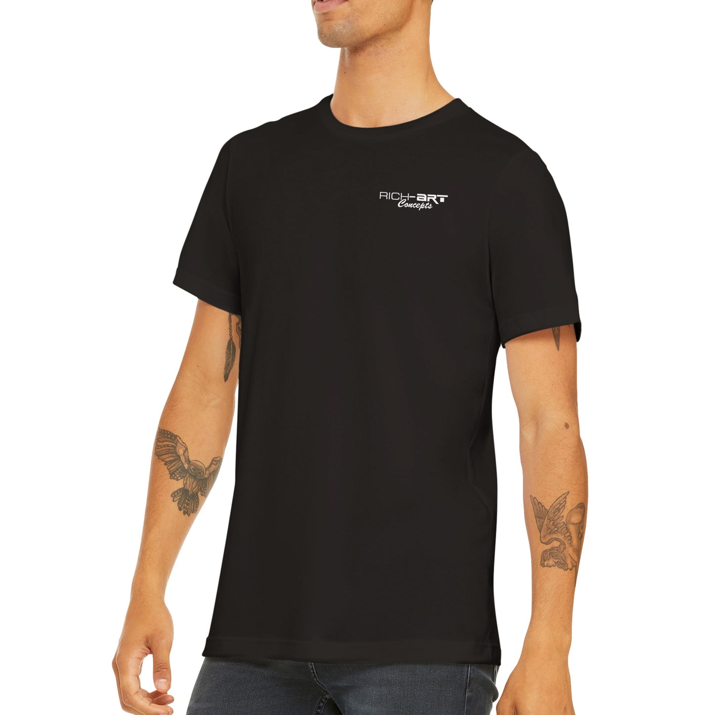 Rich-Art Premium Unisex T-shirt (Black)