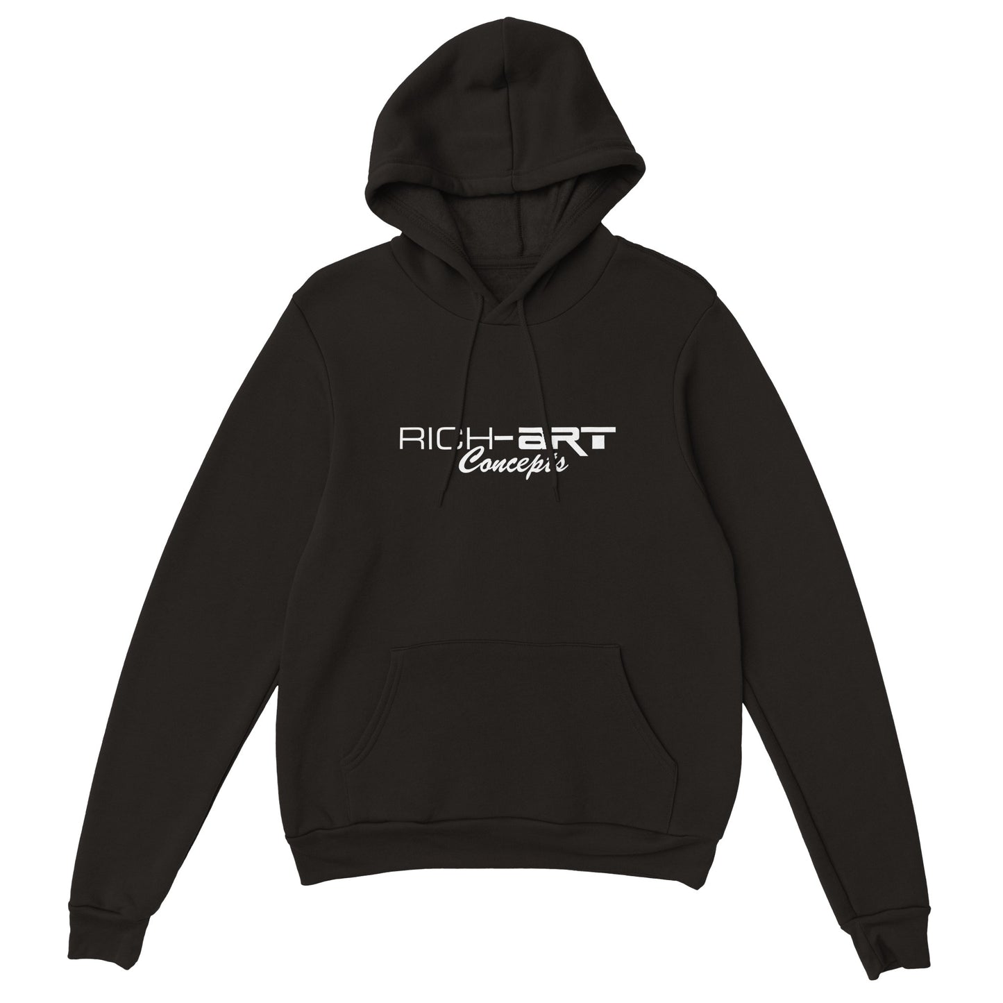 Rich-Art Unisex Hoodie (Black)